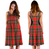 Clan Butter Tartan Sleeveless Midi Womens Dress VS1099