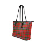 Clan Butter Tartan Leather Tote Bag MT1109