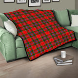 Clan Butter Tartan Premium Quilt F1098