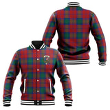 Clan Byres (Byses) Crest Tartan Baseball Jacket JM893