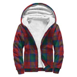 Clan Byres (Byses) Tartan Sherpa Hoodie - Classic Style CS 1082