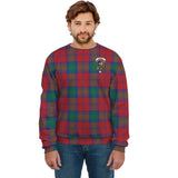 Clan Byres (Byses) Crest Tartan Sweatshirt HC893