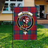 Clan Byres (Byses) Crest Tartan Flag CF90