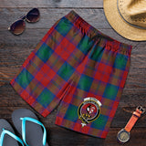 Clan Byres (Byses) Crest Tartan Mens Shorts NS892