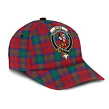 Byres (Byses) Tartan Classic Cap with Family Crest