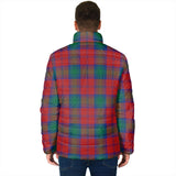 Clan Byres (Byses) Crest Tartan Padded Jacket RF90