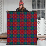 Clan Byres (Byses) Tartan Premium Quilt F1097