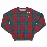 Clan Byres (Byses) Crest Tartan Sweatshirt HC893