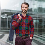 Clan Byres (Byses) Tartan Long Sleeve Shirt P1120