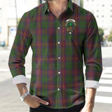 Clan Cairns Crest Tartan Long Sleeve Shirt PC891