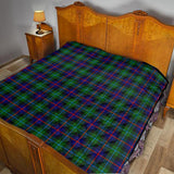 Clan Calder Modern Tartan Premium Quilt F1095