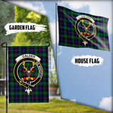 Clan Calder Modern Crest Tartan Flag CF92