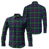 Clan Calder Modern Tartan Long Sleeve Shirt P1118