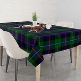 Clan Calder Modern Tatan Tablecloth with Family Crest BC92