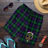 Clan Calder Modern Crest Tartan Mens Shorts NS890