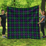 Clan Calder Modern Tartan Premium Quilt F1095