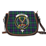 Clan Calder Modern Crest Tartan Saddle Bag MS890