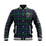 Clan Calder Modern Crest Tartan Baseball Jacket JM891