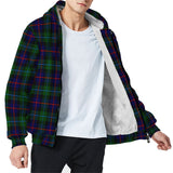 Clan Calder Modern Tartan Sherpa Hoodie - Classic Style CS 1080