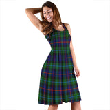 Clan Calder Modern Tartan Sleeveless Midi Womens Dress VS1096