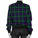 Clan Calder Modern Crest Tartan Bomber Jacket ZJ92