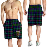 Clan Calder Modern Crest Tartan Mens Shorts NS890