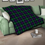 Clan Calder Modern Tartan Premium Quilt F1095