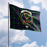 Clan Calder Modern Crest Tartan Flag CF92