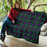 Clan Calder Modern Tartan Premium Quilt F1095