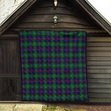 Clan Calder Modern Tartan Premium Quilt F1095