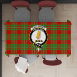 Clan Callander Modern Tatan Tablecloth with Family Crest BC93