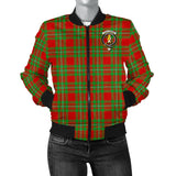 Clan Callander Modern Crest Tartan Bomber Jacket ZJ93