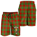 Clan Callander Modern Crest Tartan Mens Shorts NS889