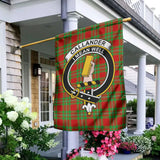 Clan Callander Modern Crest Tartan Flag CF93