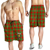 Clan Callander Modern Crest Tartan Mens Shorts NS889