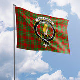 Clan Callander Modern Crest Tartan Flag CF93