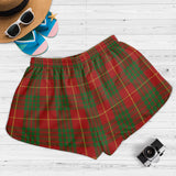 Clan Cameron Crest Tartan Womens Shorts NW2069