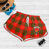 Clan Cameron Modern Crest Tartan Womens Shorts NW2078