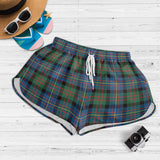 Clan Cameron of Erracht Ancient Tartan Womens Shorts NW1089