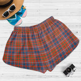 Clan Cameron of Lochiel Ancient Tartan Womens Shorts NW1084