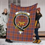 Clan Cameron of Lochiel Ancient Crest Tartan Blanket UC104