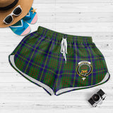 Clan Cameron of Lochiel Hunting Crest Tartan Womens Shorts NW2071