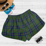 Clan Cameron of Lochiel Hunting Tartan Womens Shorts NW1083