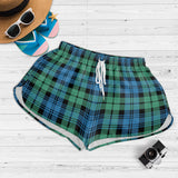 Clan Campbell Ancient #01 Tartan Womens Shorts NW1081