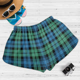 Clan Campbell Ancient #01 Tartan Womens Shorts NW1081