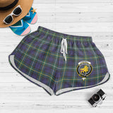 Clan Campbell Argyll Modern Crest Tartan Womens Shorts NW2065