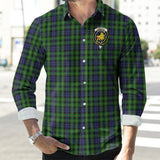 Clan Campbell of Breadalbane Crest Tartan Long Sleeve Shirt PC865