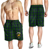 Clan Campbell of Breadalbane Crest Tartan Mens Shorts NS864