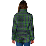 Clan Campbell of Breadalbane Crest Tartan Padded Jacket RF118