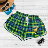 Clan Campbell of Breadalbane Ancient Crest Tartan Womens Shorts NW2058